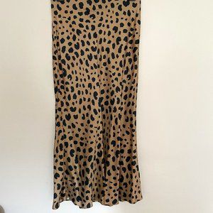 Réalisation Par silk slip skirt